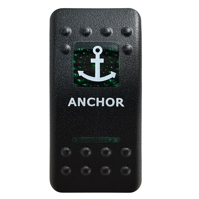 Green Led Light Bar Rocker Switch SPST 5Pins/DPDT 7Pins For Car Marine Boat IP68 NARVA Carling ARB Auto Parts Camper Replacement Switches4