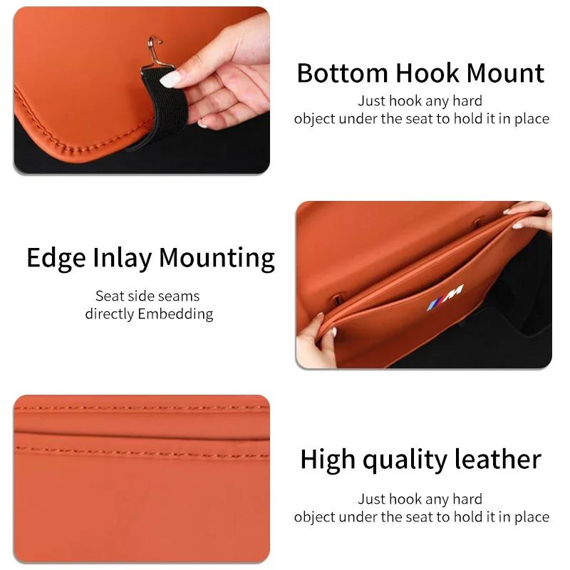 New Car Seat Anti Kick Mats Back Storage Kids Half Pack Anti Kick Mats For BMW X1 X2 X3 X4 X5 X6 X7 G20 G30 6GT E46 E90 E60