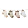 4Pairs Non-slip Baby Ruffle Socks Cotton Toddle Short Socks Sweet Kids Mesh Tube Socks  Baby Girl