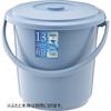 Risu Berg Bucket, Round, Blue, 13L, Made in Japan, 13SB