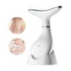 Neck Beauty Instrument with Base Microcurrent Facial Massager LED Photon Skin Rejuvenation Neck Face Skin Care Tool for Wrinkle