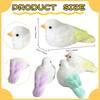 Игрушки-сжиматели Bird Taba, реалистичные мягкие игрушки-птицы, мягкие мягкие игрушки-фиджеты, сенсорные игрушки для снятия стресса, игрушки-фиджеты для взрослых и детей