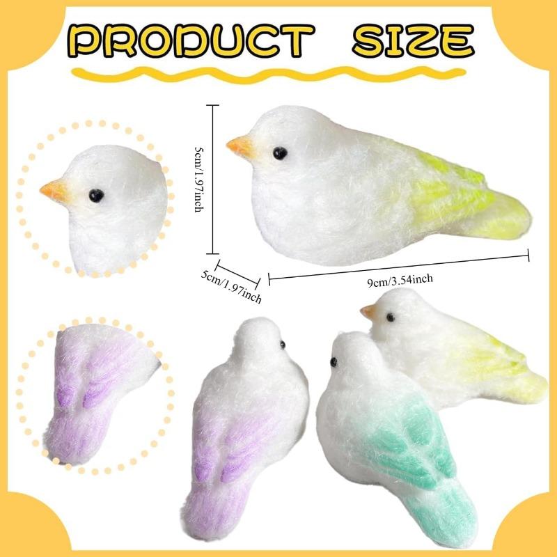 Игрушки-сжиматели Bird Taba, реалистичные мягкие игрушки-птицы, мягкие мягкие игрушки-фиджеты, сенсорные игрушки для снятия стресса, игрушки-фиджеты для взрослых и детей