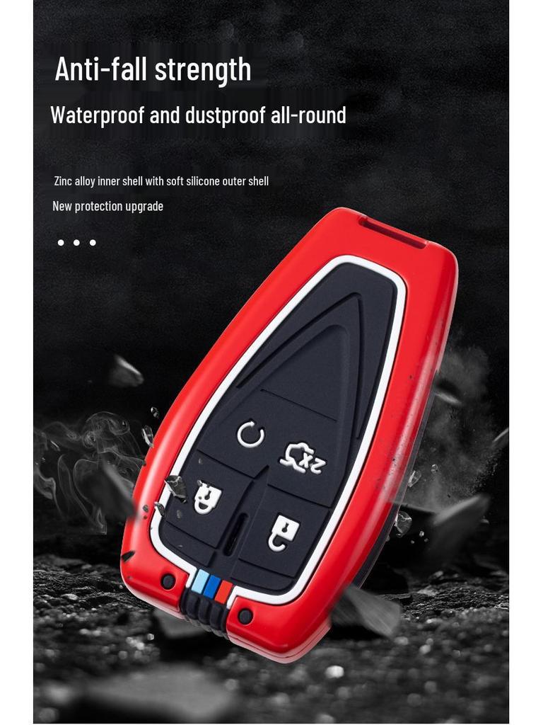 Changan Qiyuan A07/A05/A06/Q05/125MAX Metal Key Case Cover for Remote Control