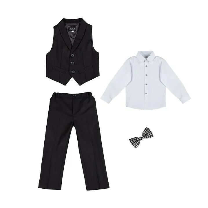 Детское платье, костюм для мальчика, жилет, костюм для выступления на фортепиано, костюм для мальчика-ведущего