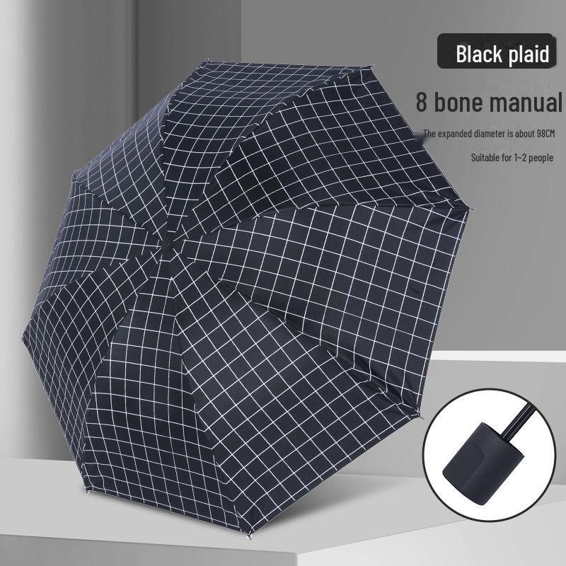 Корейский автоматический складной зонт двойного назначения для студенток — защита от солнца и дождя, устойчивость к УФ-излучению, большой размер.