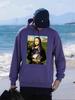 Oil Painting Of Goddess And Cat Printed Hoodies Men Fashion Loose Hoody Fleece Autumn Pullovers All-Match Pocket Streetwear