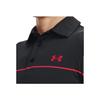 Under Armour Рубашка поло с коротким рукавом и принтом логотипа Color Block, мужские рубашки поло, черная 1327037-049