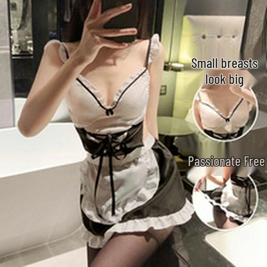 Комплект нижнего белья большого размера в стиле бойфренда с открытой спиной и прозрачной рубашкой