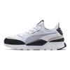 Puma Rs-0 Основная ткань Спортивные низкие кроссовки для образа жизни Унисекс кроссовки Белый Черный 369601-08