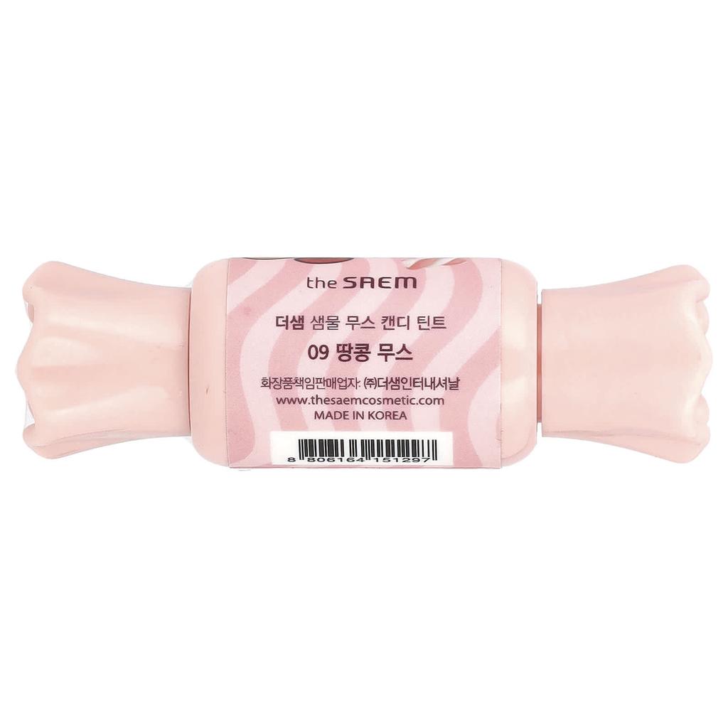 The Saem Saemmul, Mousse Candy Tint, 09 Арахис, 8 г
