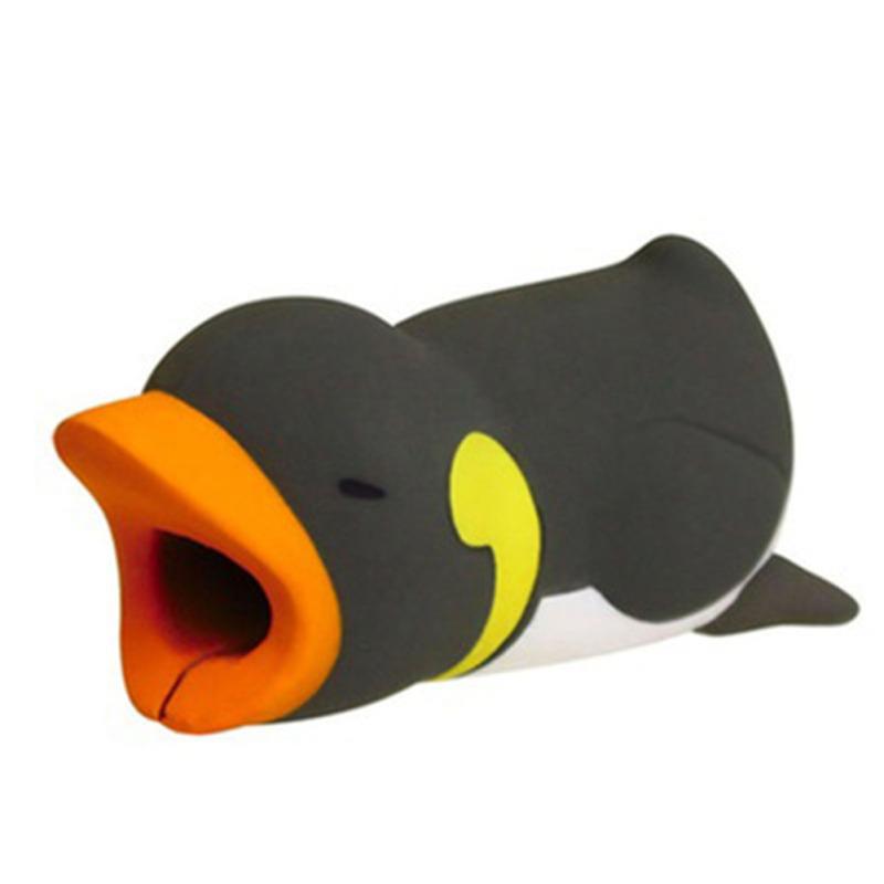 Защитный чехол для кабеля, милый защитный чехол в форме животного, защита от разрыва линии зарядки, передачи данных