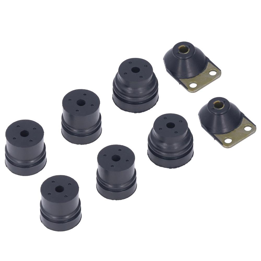 Rubber and Iron Chainsaw Buffer Kit Black Replacement Buffer Mount AV Buffer Mounts for STIHL 028