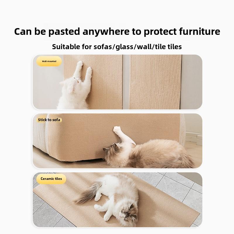 Наклейка для дивана с защитой от царапин, устойчивая к царапинам, можно резать, не оставляя крошек, доска для защиты от царапин для кошек, игрушка для кошек, коврик для защиты от царапин для кошек