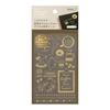 MIDORI Transfer Foil Coffee 82614006 Sticker, Pattern,