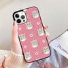 Cute Cartoon Chinchilla Phone Case for iPhone 17 Air 16 16e 15 Plus for Apple 13 11 12 14 Pro Max Cover coque fundas
