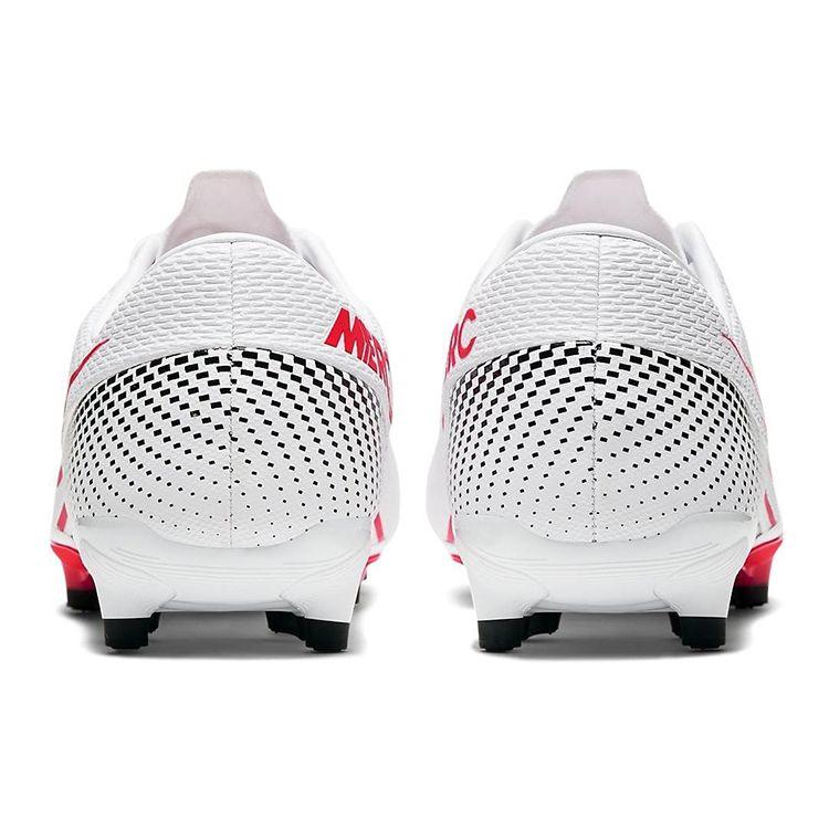 Nike Mercurial Vapor 13 Academy MG White Laser Crimson Men Sneakers Black AT5269-160