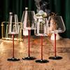 2pcs European Style Champagne Goblet Hand-blown Red Wine Cup Crystal Red Wine Glasses Event