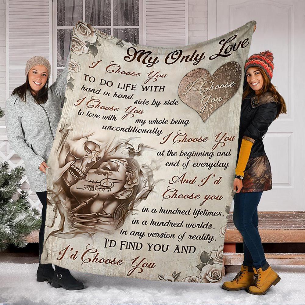 1pc Unconditional Love Letter Outdoor Blanket - Lightweight Flannel Throw For Travel, Camping, Livingroom, Couch, Chair yy251114213