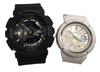 Часы CASIO G-SHOCK парные часы в оригинальном парном футляре G-Shock & Baby G набор из 2 предметов GA-110-1BJF BGA-150FL-7AJF