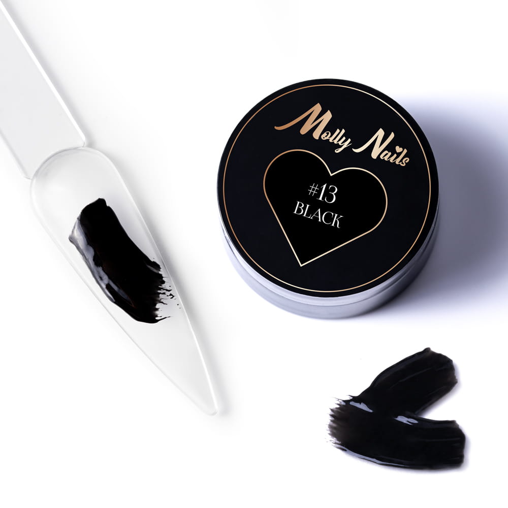 Pasta Do Zdobień Proart Paste Molly Nails Black Hema/Di-Hema Free 5G Nr 13