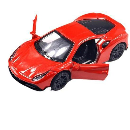 1:43 Сплавной Спортивный Автомобиль с Инерционным Механизмом Игрушка Фигурка для Детей - Приз из Автомата с Когтем Гашапон.