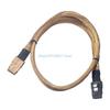 R6FF SFF-8087 to SFF-8087 Internal Cable with Shielded Copper for Card Hard Drive Cage and NAS Build Backplanes