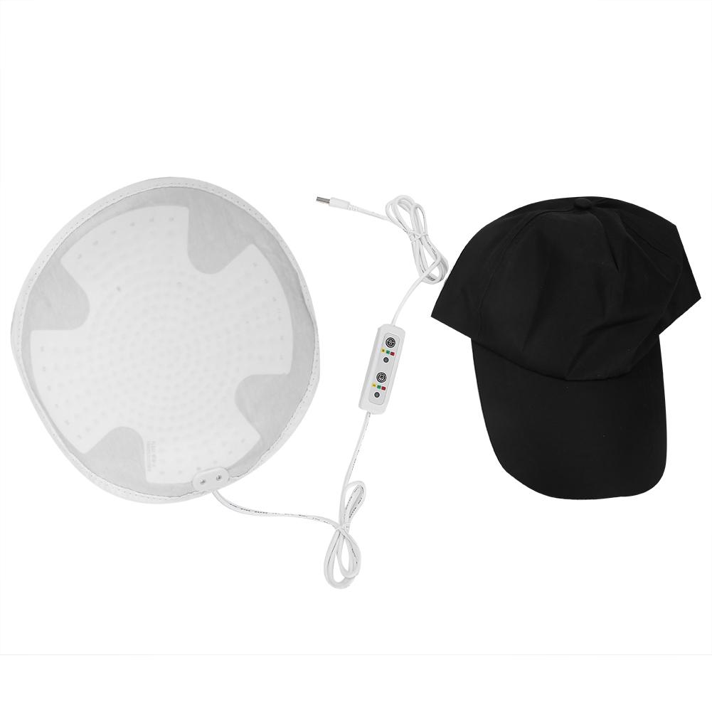 USB-шапочка для роста волос, контроль выпадения волос, терапевтический инструмент с 256 эмиссионной головкой