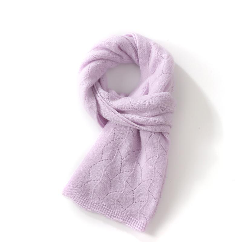 Женский вязаный шарф из козьего кашемира - Осенний/Зимний шарф-снуд