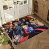 Fullmetal Alchemist Floor Mat Soft Thickened Absorbent Non-Slip Bedroom Living Room Door Mat Home Decor Flannel Rugs