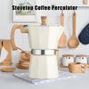Кофеварка Moka Pot Espresso, простая в очистке, кофеварка для плиты, алюминиевый итальянский дизайн, кубинская кофеварка для насыщенного вкуса