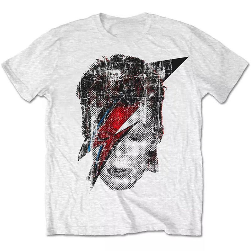 David Bowie Graphic Vintage Unisexs TShirt Unisexs Womens Cotton Y2k Fashion Popular Tee High Quality 2026 Summer T Shirt