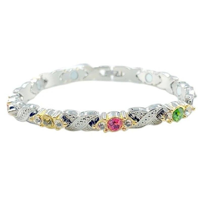 Сверкающий браслет-цепочка со стразами для женщин и девочек, элегантный модный вечерние, свадебные, помолвочные украшения, подарок на годовщину