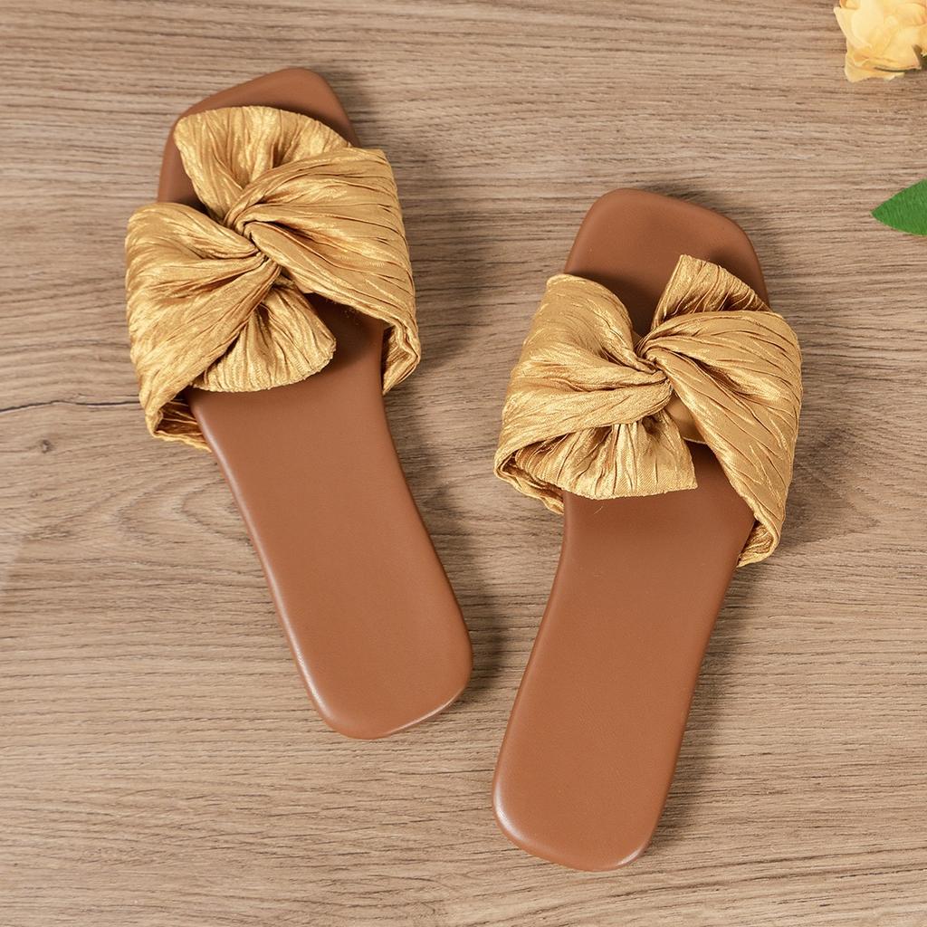 Fashion Sandals Summer Woman Slippers Fashion Brand Casual Slides Ladies Flat Shoes Woman Peep Toe Beach Outdoor Sandals