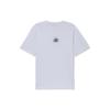 Casual Sports Series Logo Embroidery Round Neck T-Shirt Men Tops White AHSS017-2
