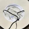 Breathable Fisherman Hat Solid Color Sun Protection Hat Windproof Hiking Cap  Outdoor Hiking