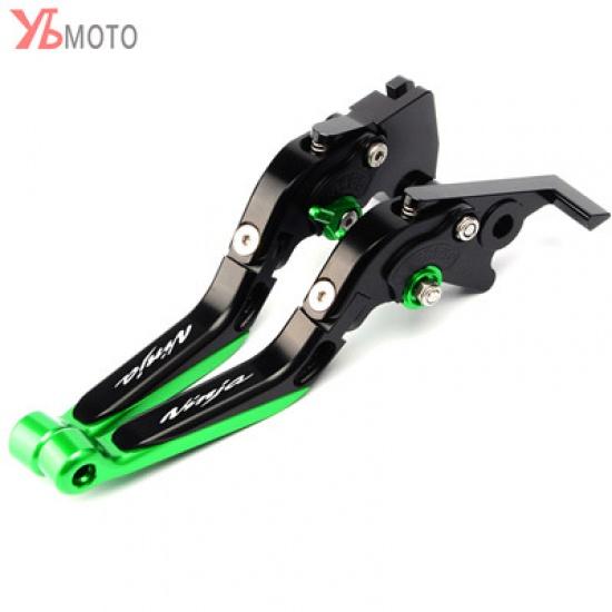 Мотоциклетные складные выдвижные тормозные рычаги с ЧПУ для KAWASAKI NINJA 300 300R 250R Z300 Z250SL NINJA250R