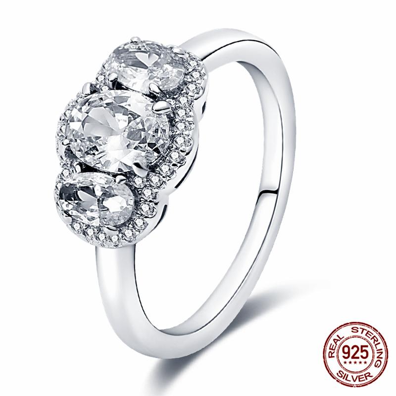 Абсолютно новое 100% подлинное 925 серебряное женское кольцо оригинальное сердце корона розовое золото кристалл обручальное кольцо годовщина свадьбы ювелирное изделие