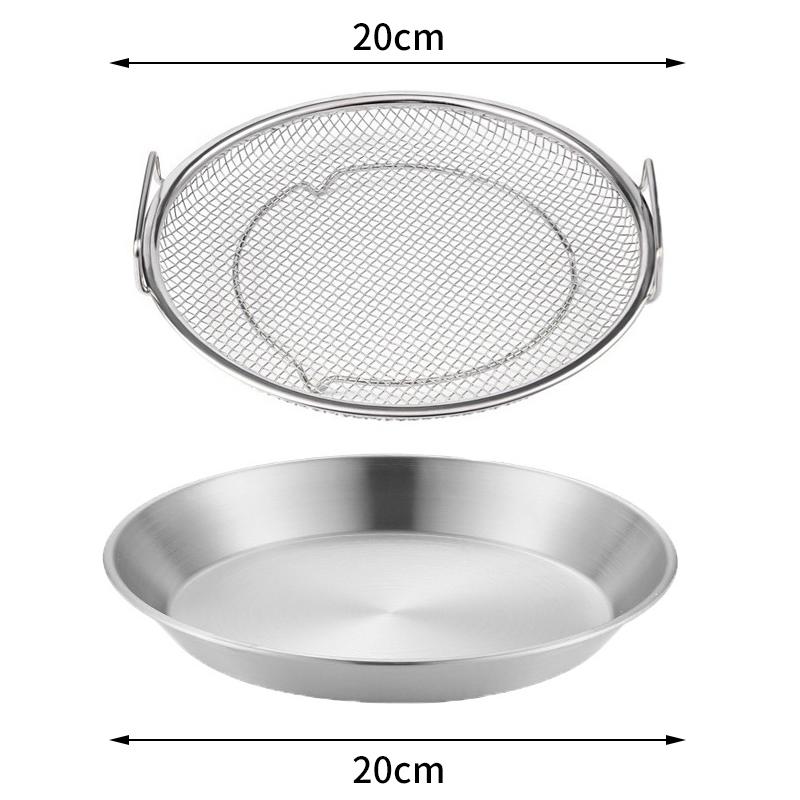 Kitchen Oil Strainer Pan Stainless Steel Frying Oil Strainer Pan Fine Mesh Strainer Basket For Frying Bbq Food French Fries