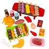 Children Simulation Barbecue Toy Set Cookware and Cooking Food Role Play Educational Play House Toys