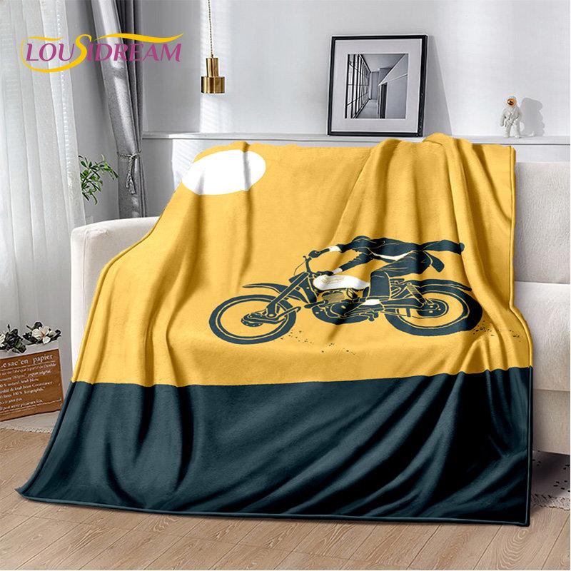 Мягкое плюшевое одеяло с черепом в стиле ретро, ​​фланелевое одеяло для гостиной, спальни, кровати, дивана, чехол для пикника