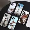 G-Ринтаро В-Окабе STEINS GATE Чехол для телефона для iPhone 16,15,14,13,12,17,Pro Max,Plus Силиконовый Черный Чехол