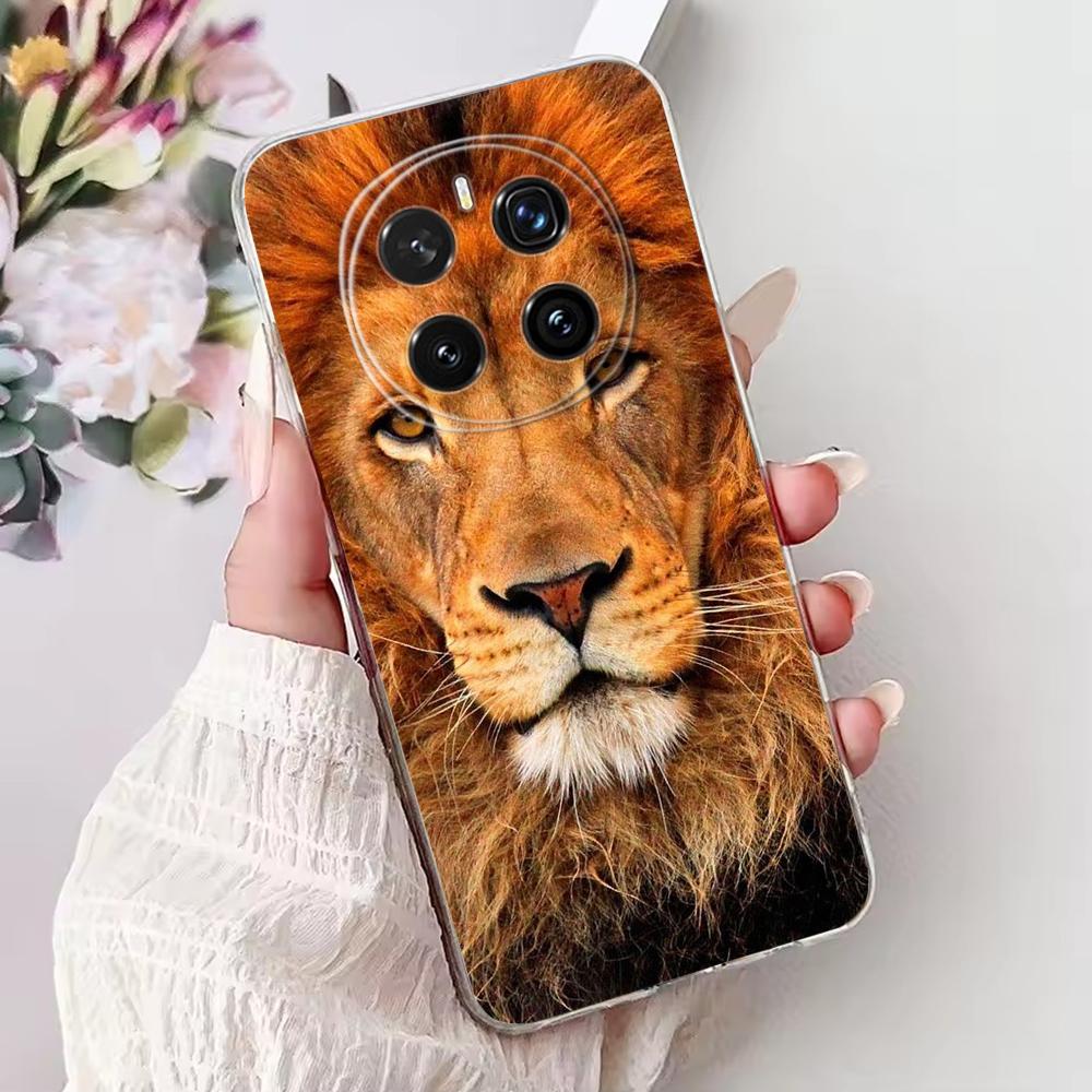 For Honor Magic 7 Pro Silicone Case Cute Pattern Soft Clear TPU Phone Cover For Huawei Honor Magic7 Pro Funda Transparent Bumper