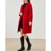 Women's Mid-Length Wool Blend Coat S51015N1