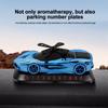 Солнечный автомобильный освежитель воздуха вращающийся спортивный автомобиль моделирование ароматерапия парковочный номерной знак украшения украшения аксессуары