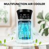 Портативный увлажнитель воздуха USB-вентилятор, три в одном, охладитель, увлажнитель воздуха, холодный воздуходув, с подсветкой, охлаждением, увлажнением и подачей воздуха