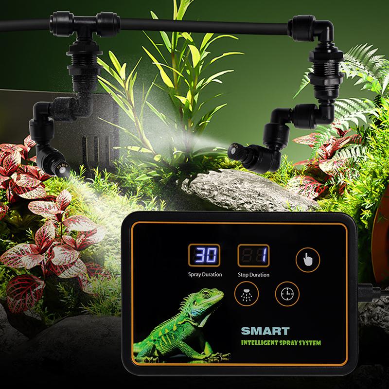 Система распыления Rainforest Tank Timing, набор для распыления, альпинистская черепаха, интеллектуальный распылитель, высокое качество, низкий уровень шума
