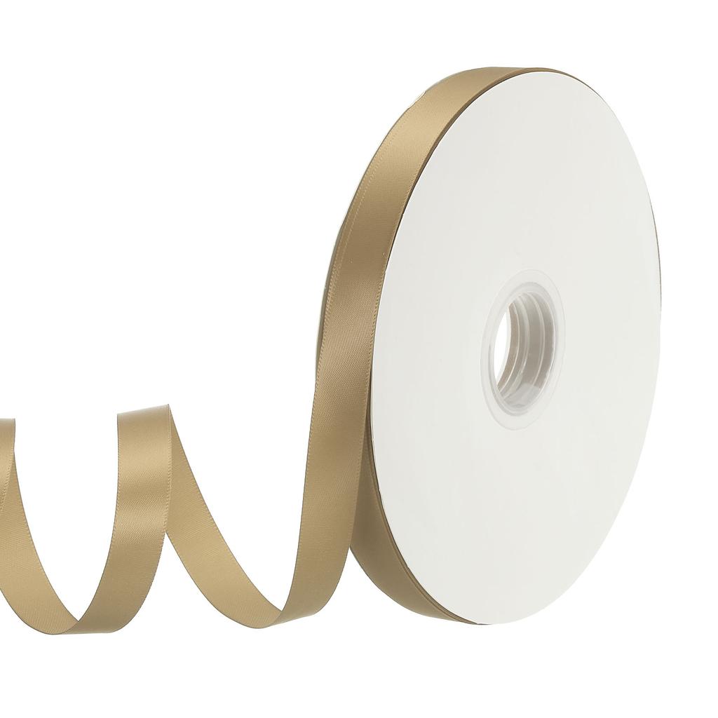 Полиэстеровая атласная лента односторонняя репсовая лента однотонная тканевая лента для рукоделия свадебной вечеринки подарочной упаковки 5/8"x100 ярдов
