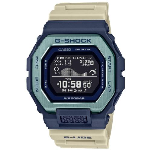 Casio G-Shock G-LIDE Bluetooth Watch GBX-100TT-2JF Men's Sand Beige
