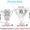 MR16 Halogen Bulb 20W Dimmable 12V GU5.3 Bi Pin Base Spotlight with Long Lifespan, 2700K Warm White MR16 Bulbs with Clear Glass Cover for Landscape,